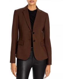 Theory Carissa Wool-Blend Blazer Women - Bloomingdale s at Bloomingdales